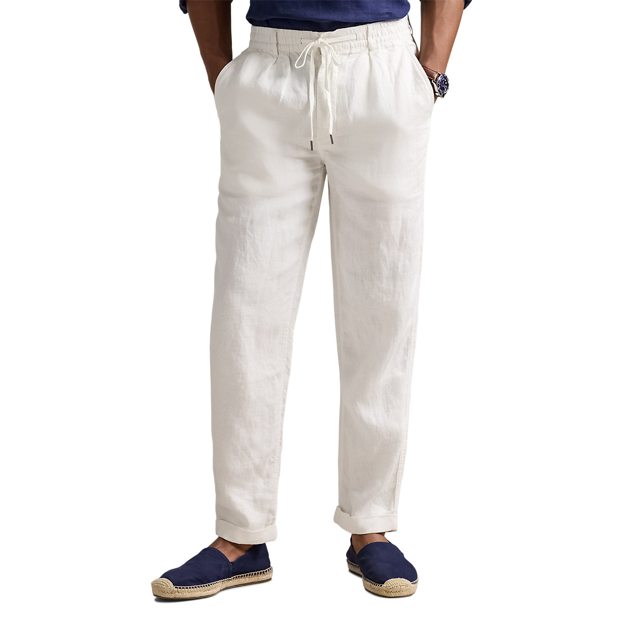 Polo Ralph Lauren Lateef Slim Tapered Fit Linen Pant